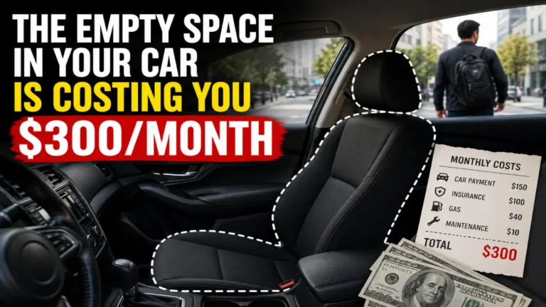 The Empty Space in Your Car is Costing You $300/Month